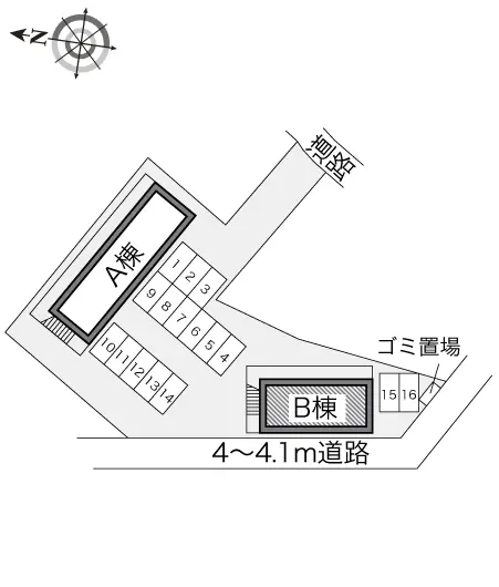 ★手数料０円★北九州市小倉南区西水町　月極駐車場（LP）